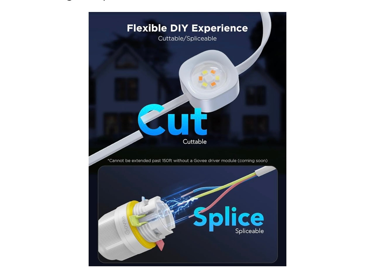 Govee Permanent Outdoor Lights Pro.