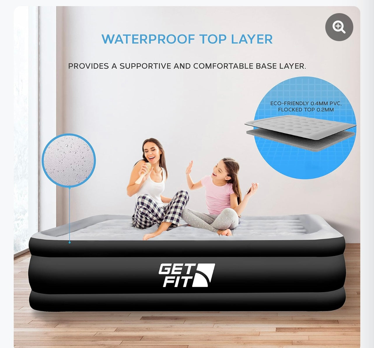 Get Fit Premium Queen Air Bed.