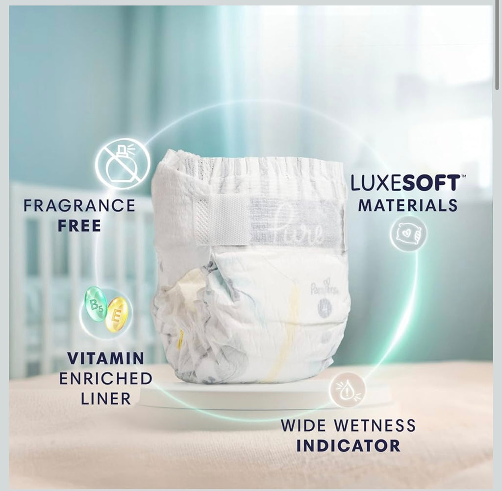 Pampers Pure 82 Diapers.