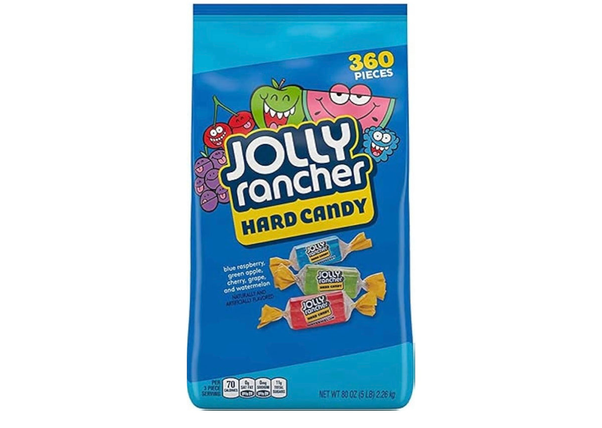 Jolly Rancher Hard Candy - 5 Pound Bag. Best By 02/2027.