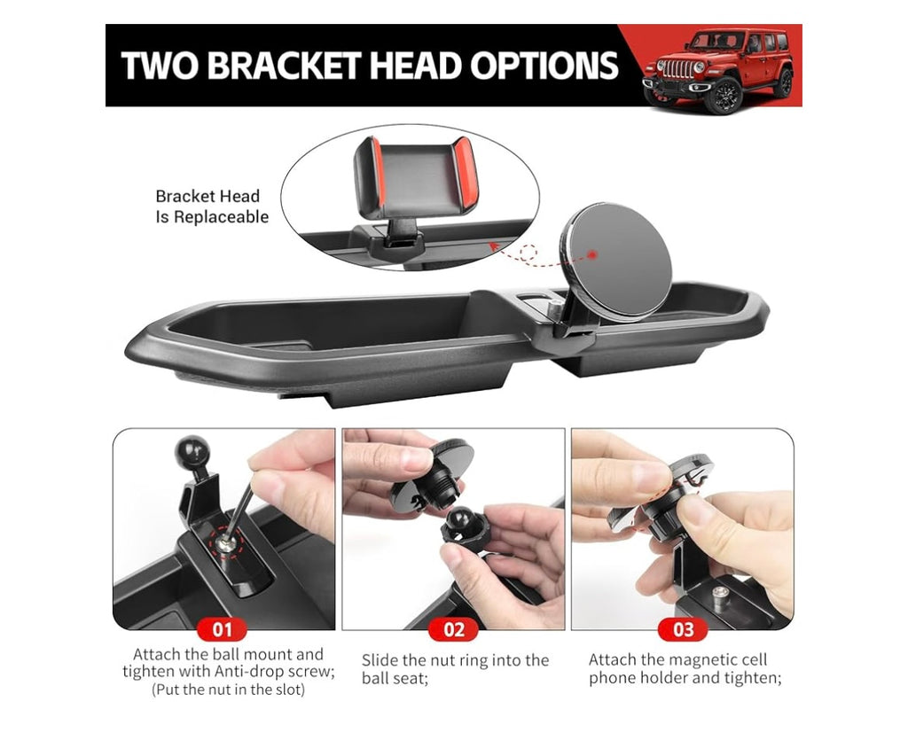 Magnetic phone mount holder