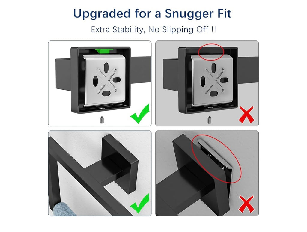 Gypie 5 piece Bathroom hardware set.