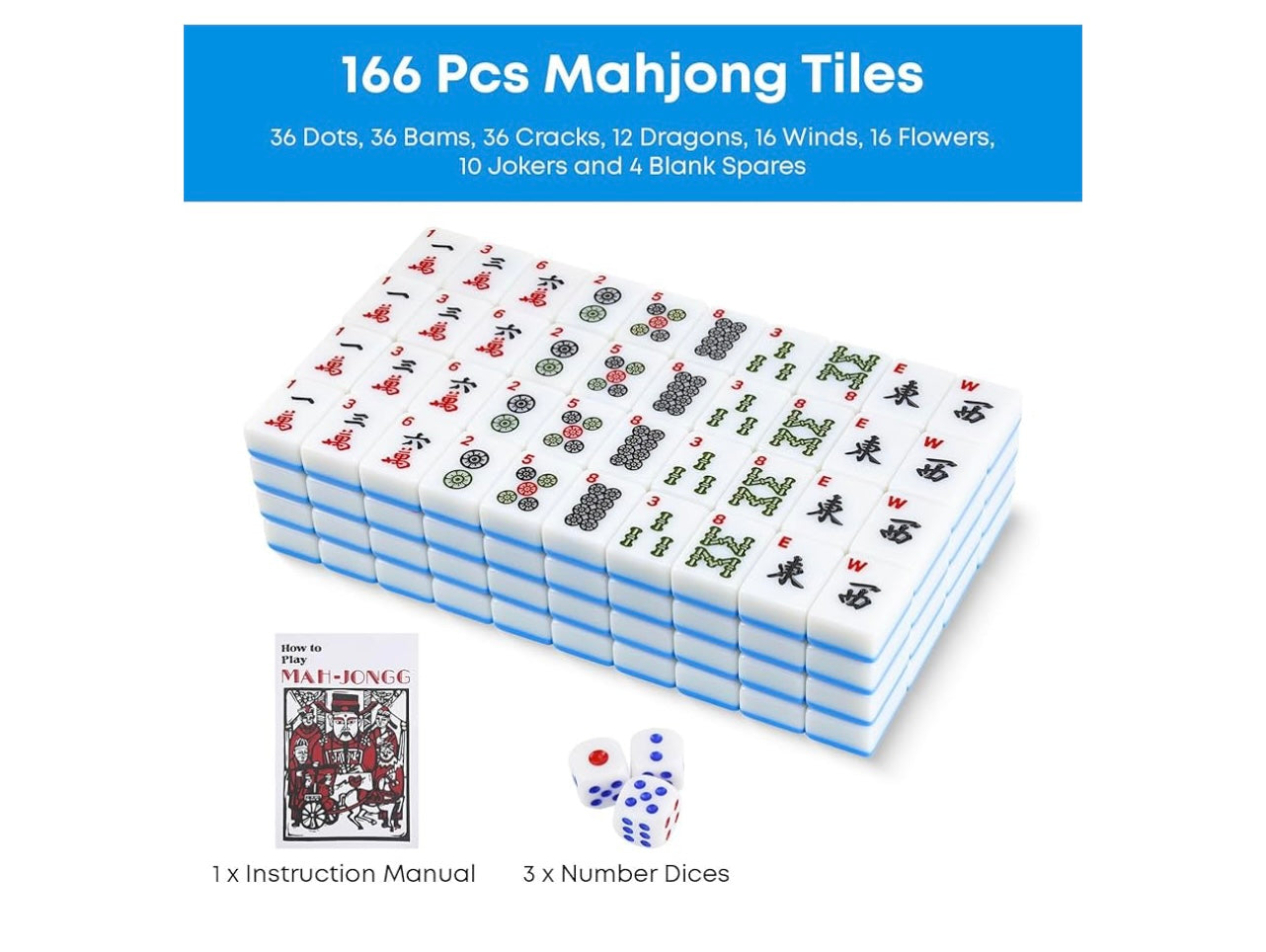 BeautyChen American MahJong Tile Set.
