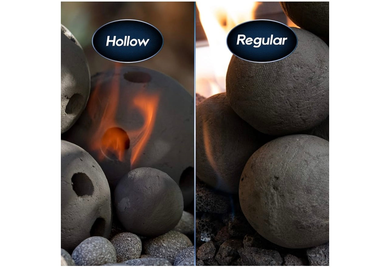 Perma Coal Fire Spheres.