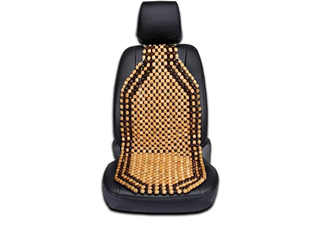 Zeno Deals wood beaded Comfort Seat Cusion.