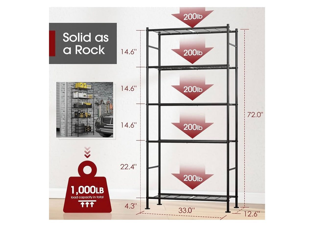 Sakugi Wire Shelving Unit.