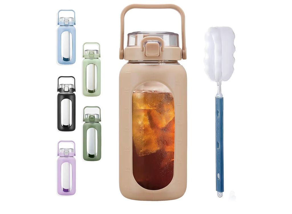 64oz Glass Water Bottle.