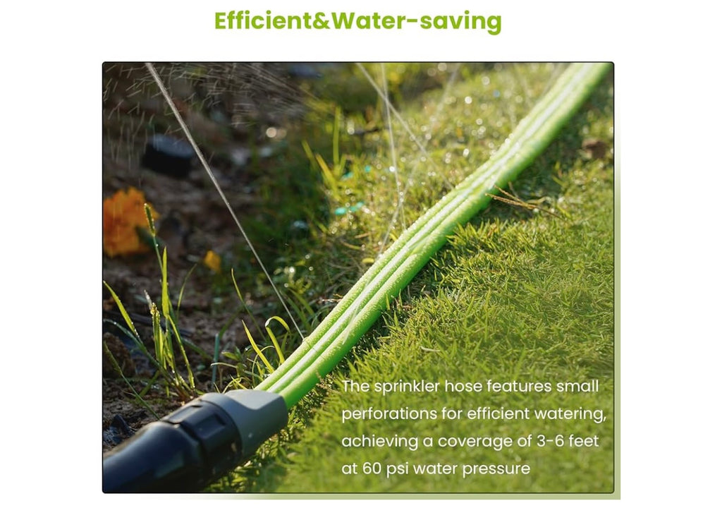 KOBAZ Sprinkler Hose 50ft, 2 Pack.