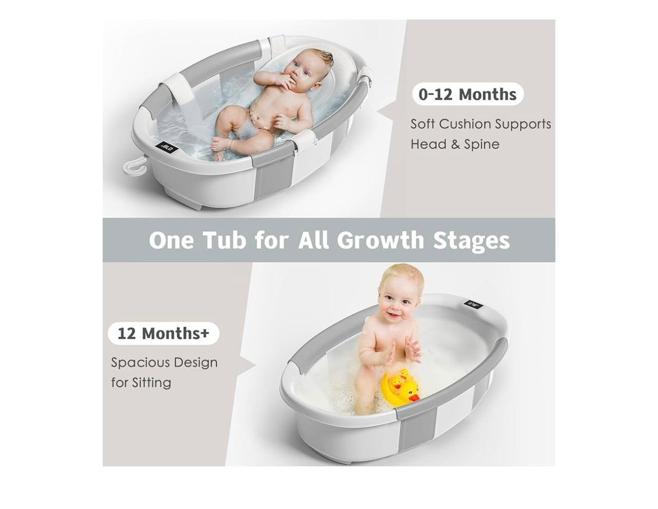 Collapsible Baby Bathtub.