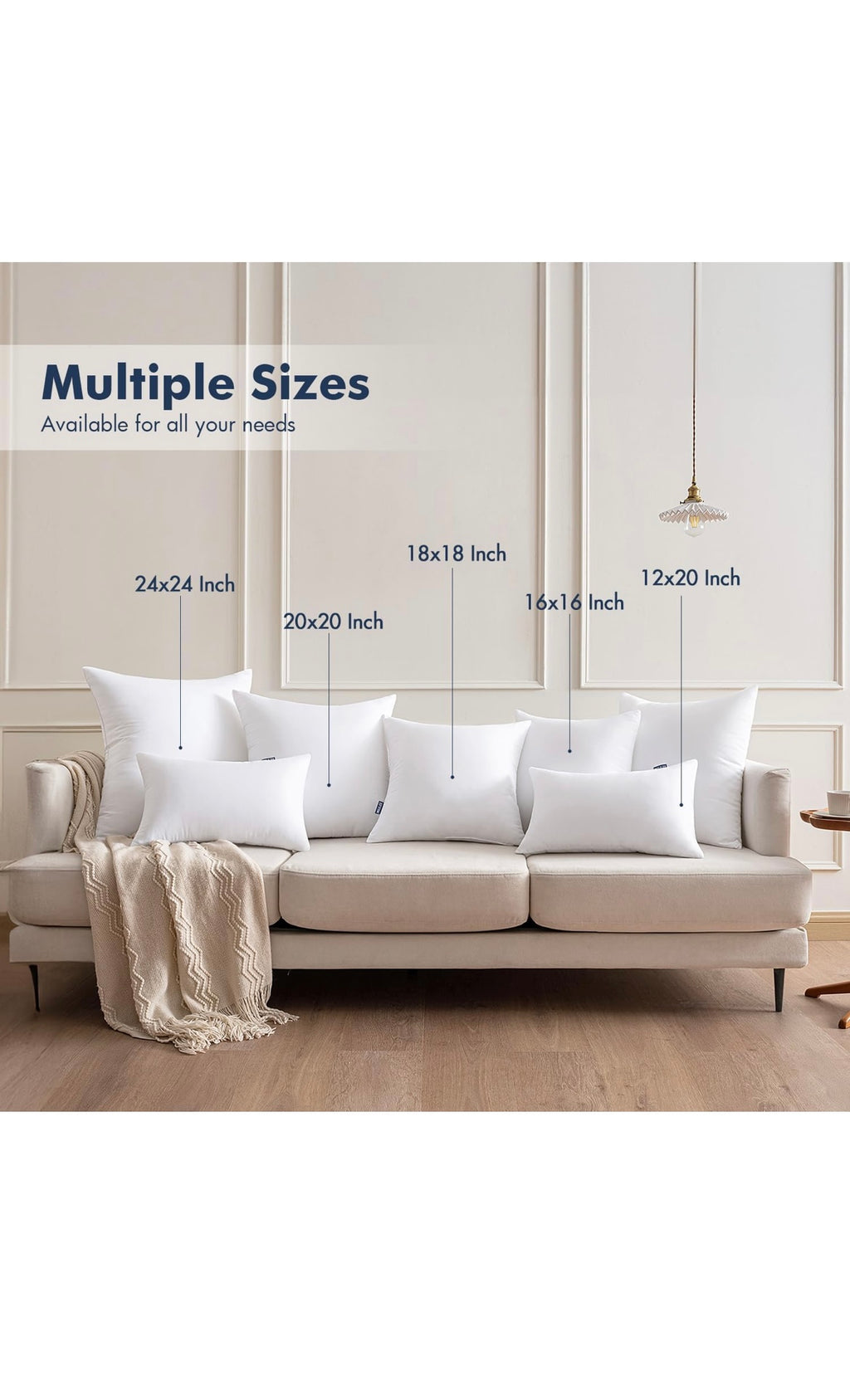 Throw pillows pack of 4