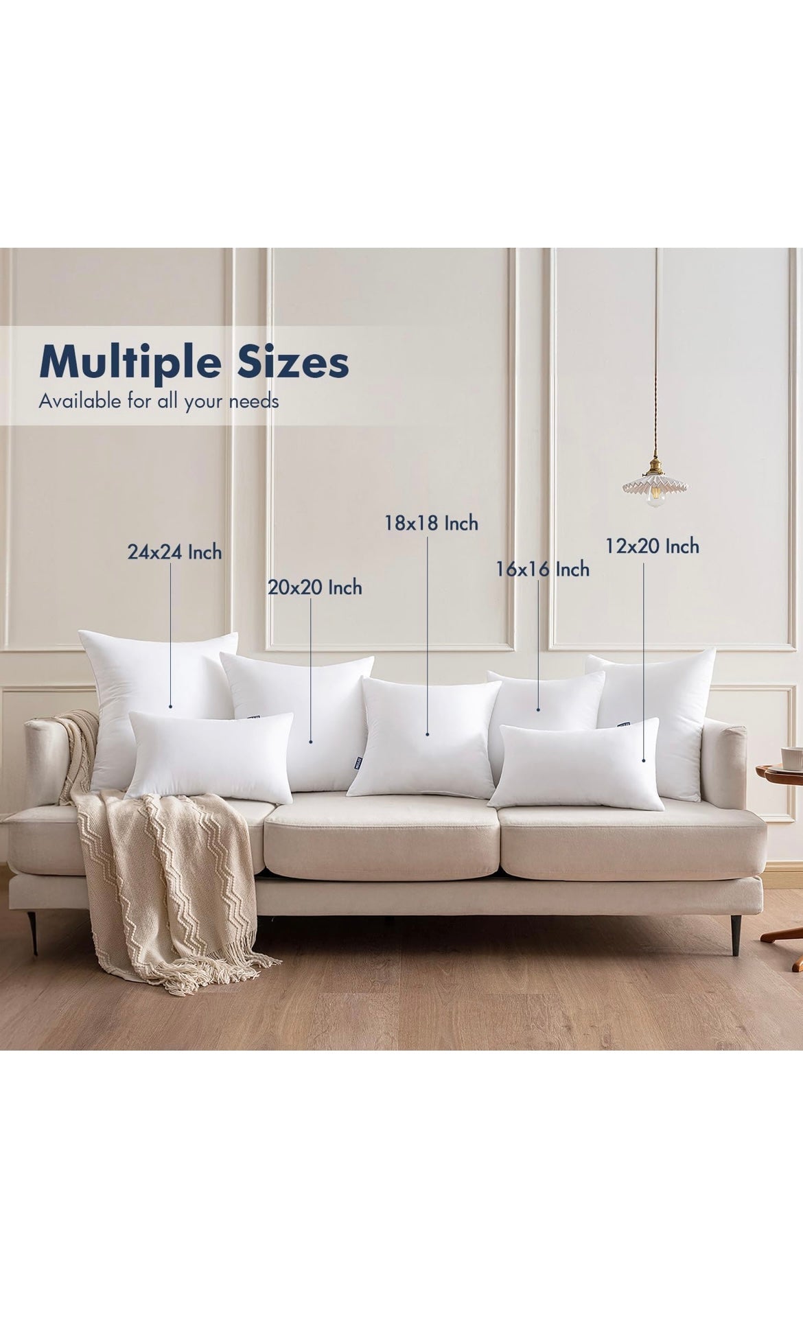 Throw pillows pack of 4