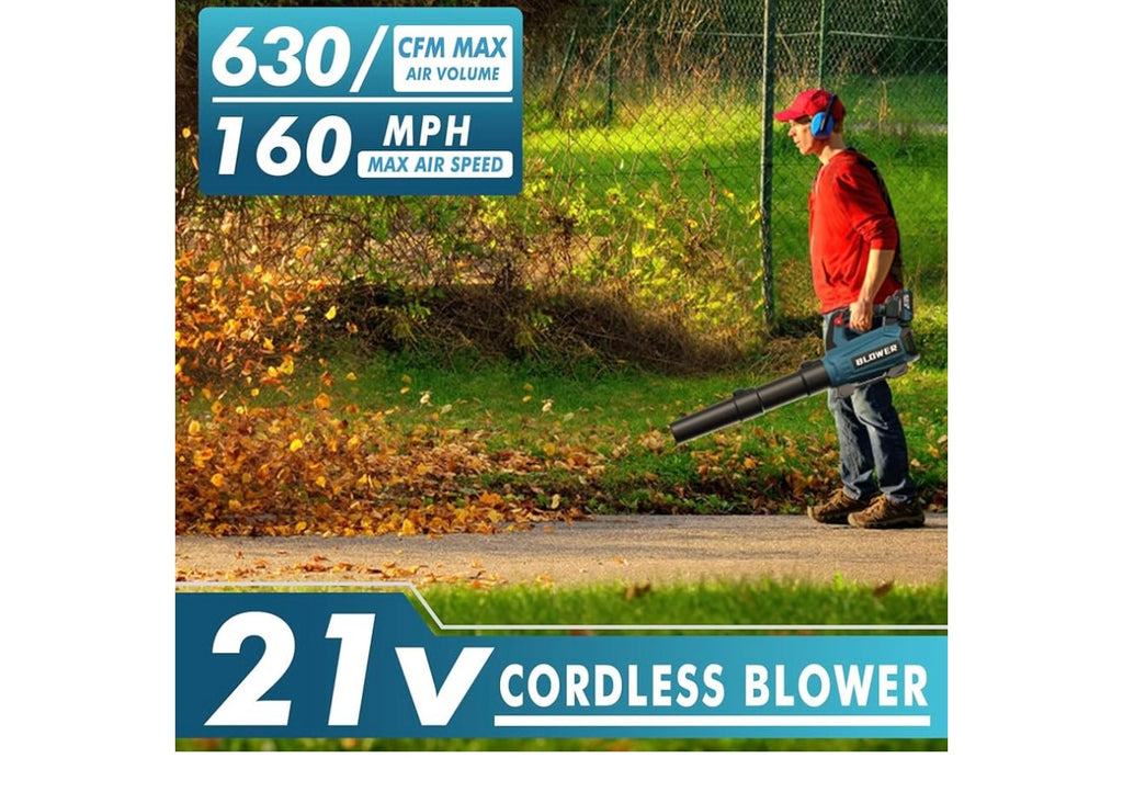 Powerful Cordless Leaf Blower. Model: P05A.