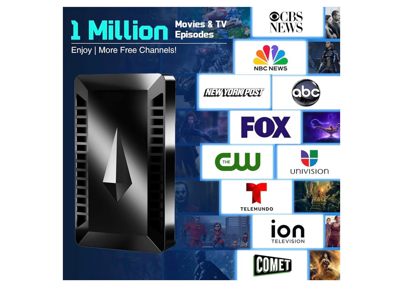Indoor/outdoor HDTV Antenna.