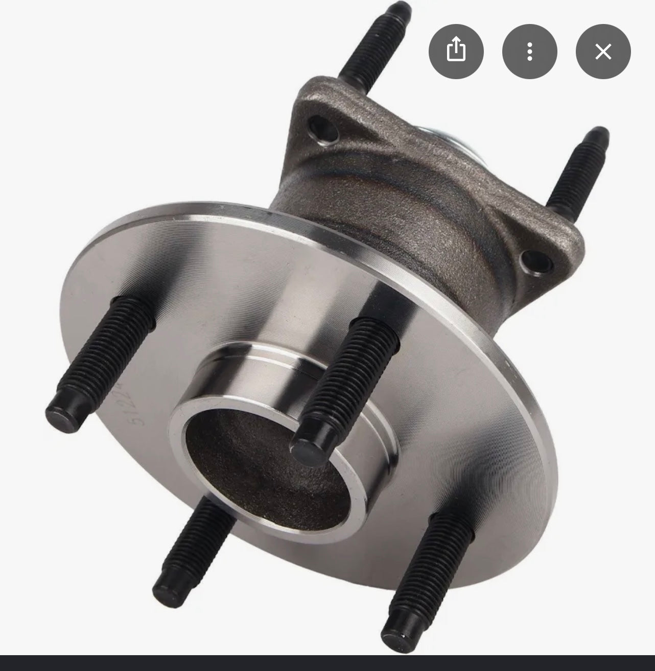 Auto round rear wheel hub bearing.