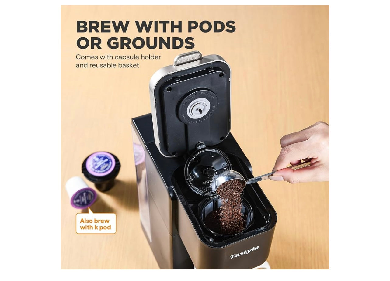 Tastyle single serve coffee maker.