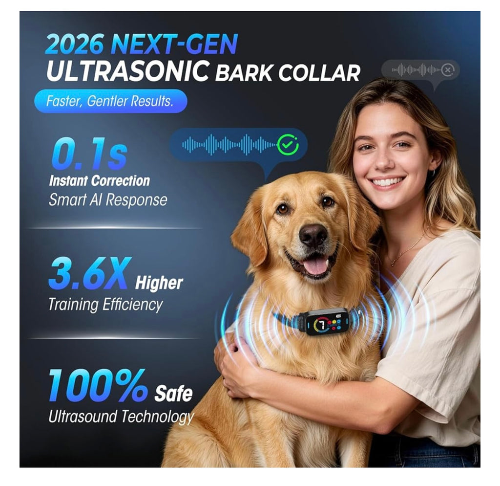 Ultrasonic Dog Bark Collar.