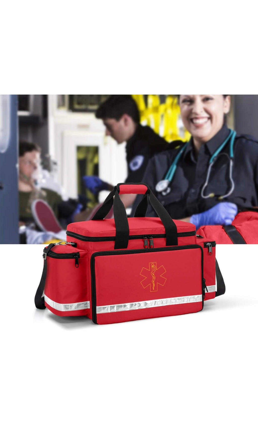 Emergency responder trauma bag