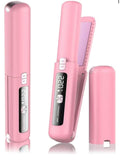 Cordless hair straightener and curler
