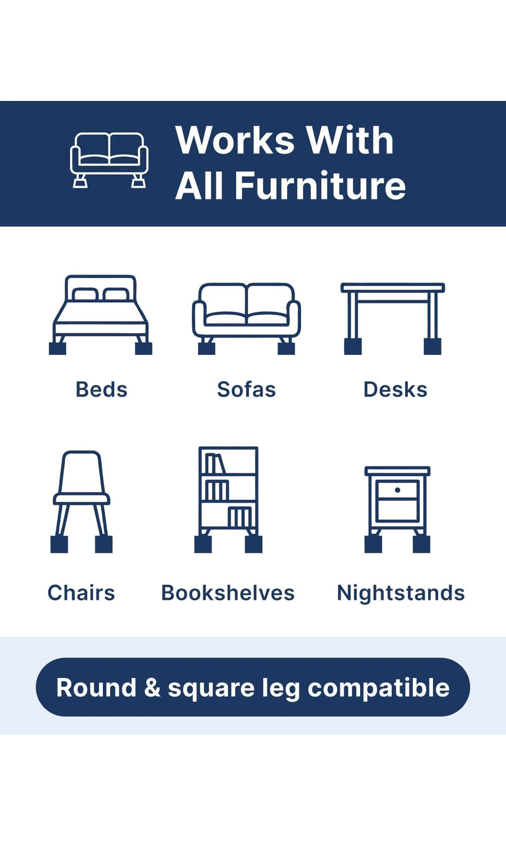 Bed risers