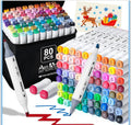 Aen Art Supplies 80 Color Alcohol Markers.
