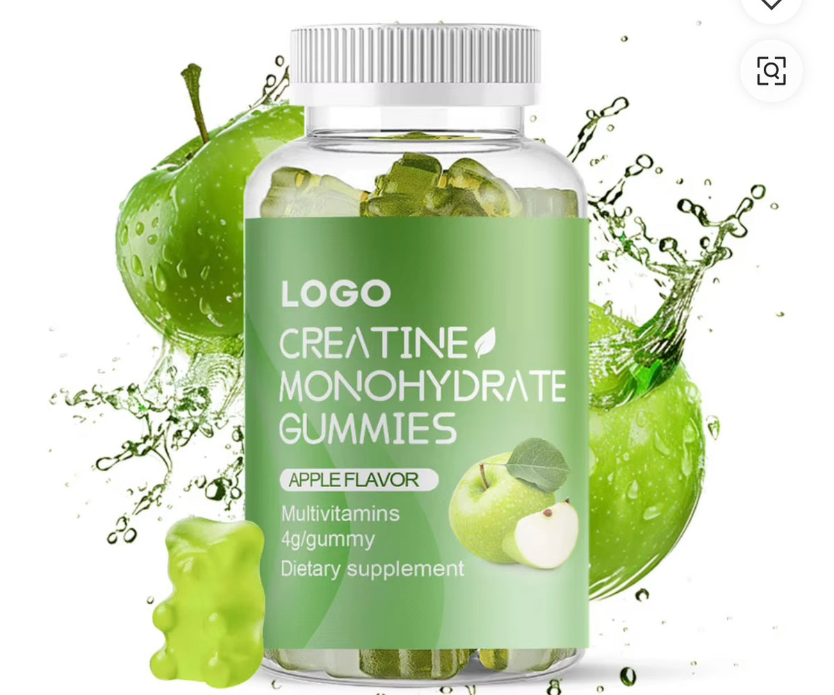 Creatine Monohydrate Gummies, Creatine Gummy for Men & Women 60ct. Best by 05/06/2028.