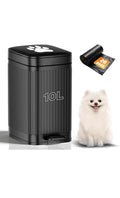 Dog poop trash can