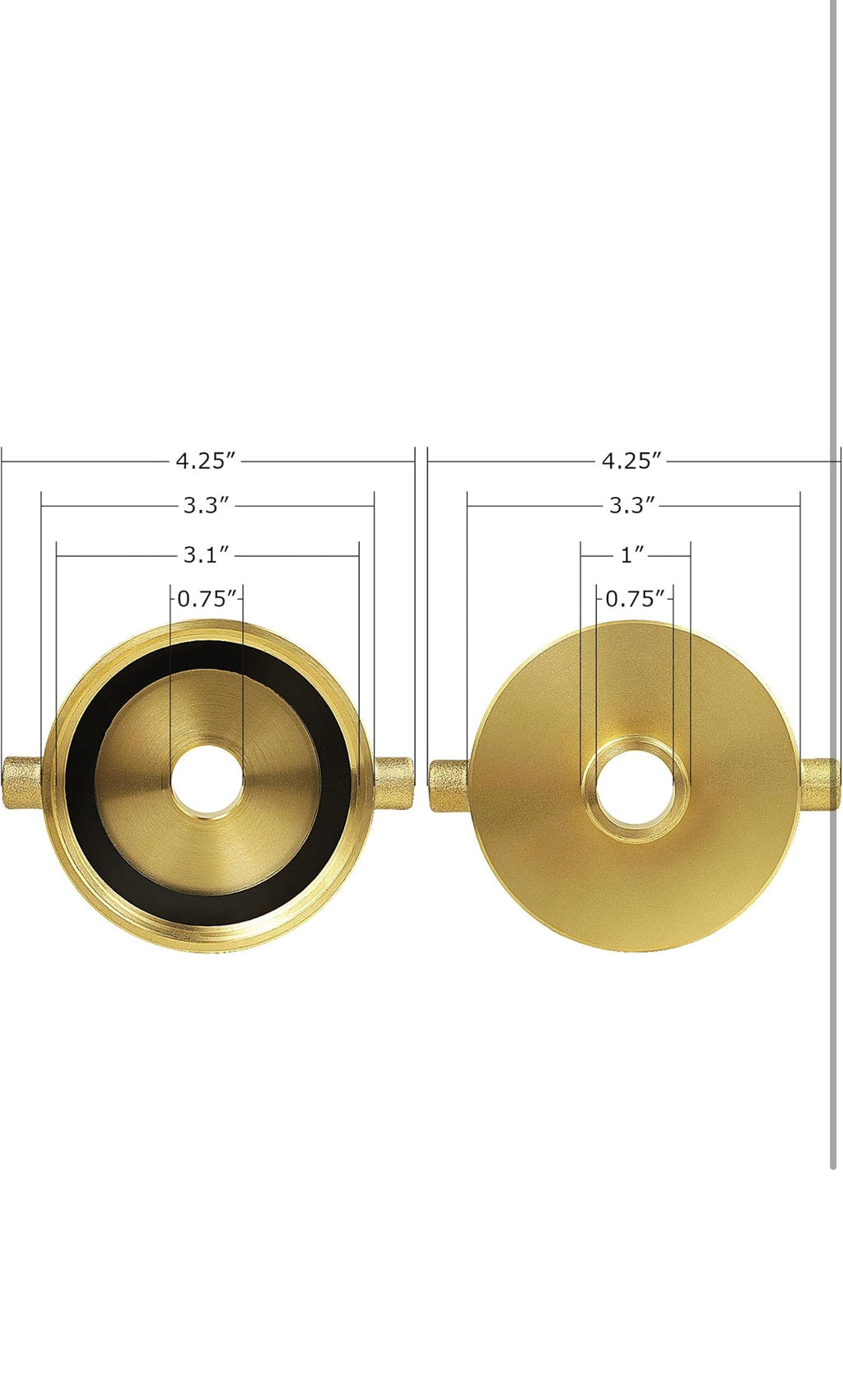 Fire hydrant hose adapter
