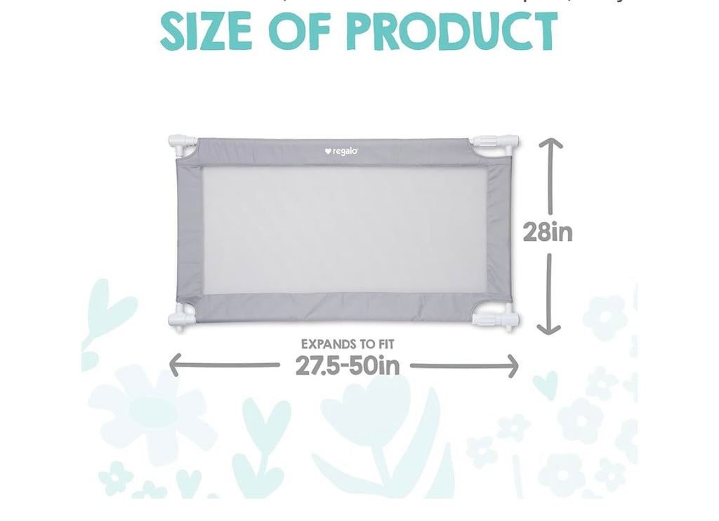 Regalo Safety Extra Wide Mesh Baby Gate.