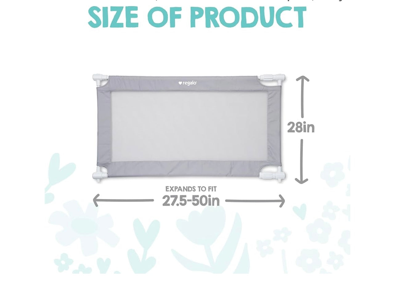 Regalo Safety Extra Wide Mesh Baby Gate.