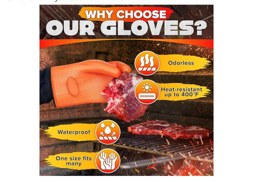 BBQ gloves/Oven Mitts.