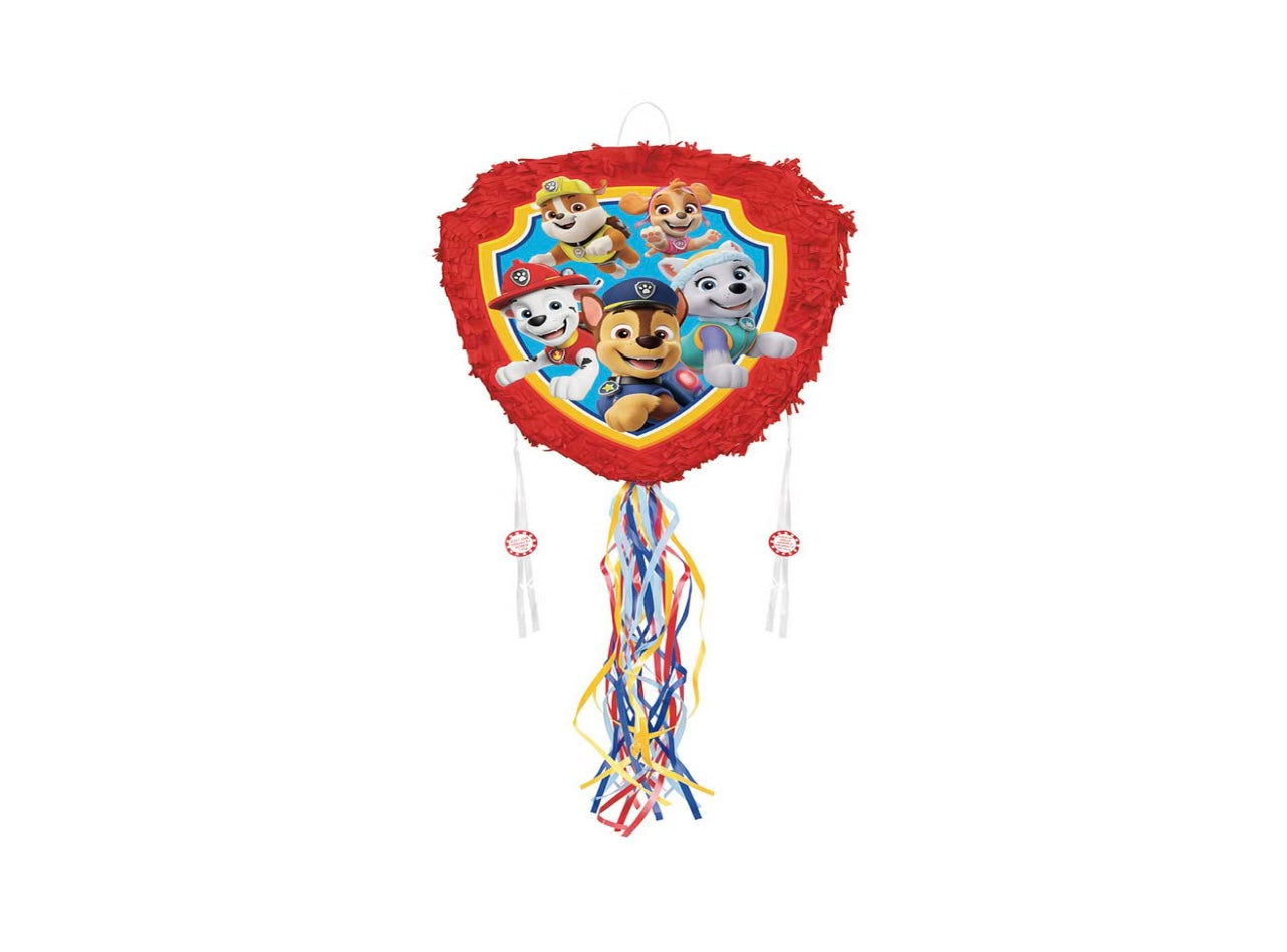 Set of 2 PawPatrol Pull String Piñatas.