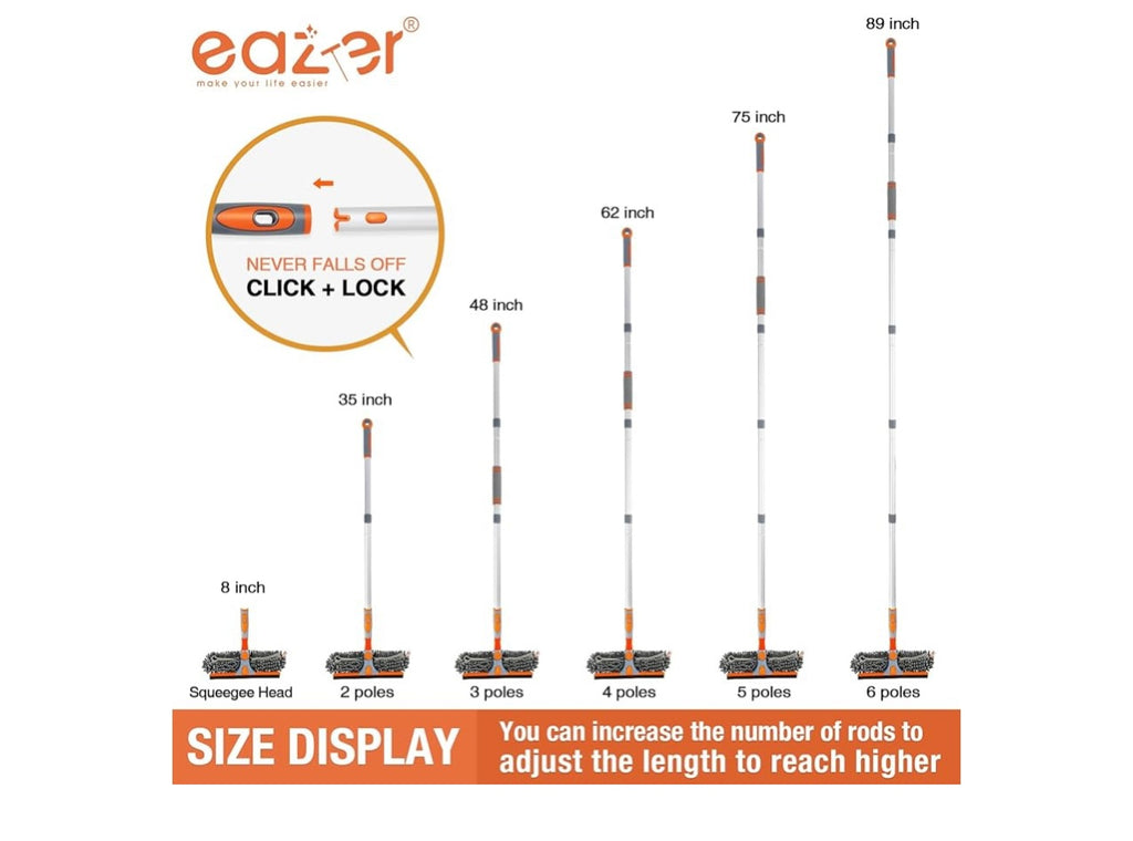Eazer 89” Squeegee Window Cleaner.