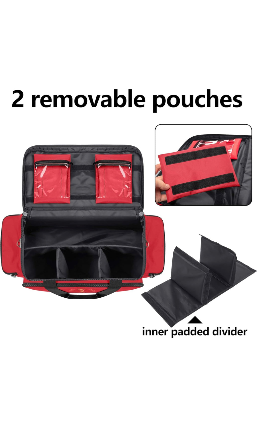 Emergency responder trauma bag