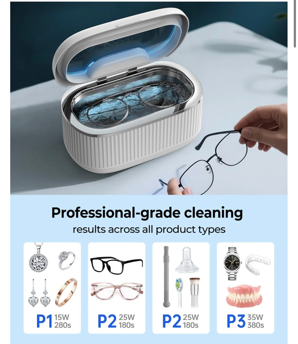 Onlikin 35W Ultrasonic Jewlery Cleaner.