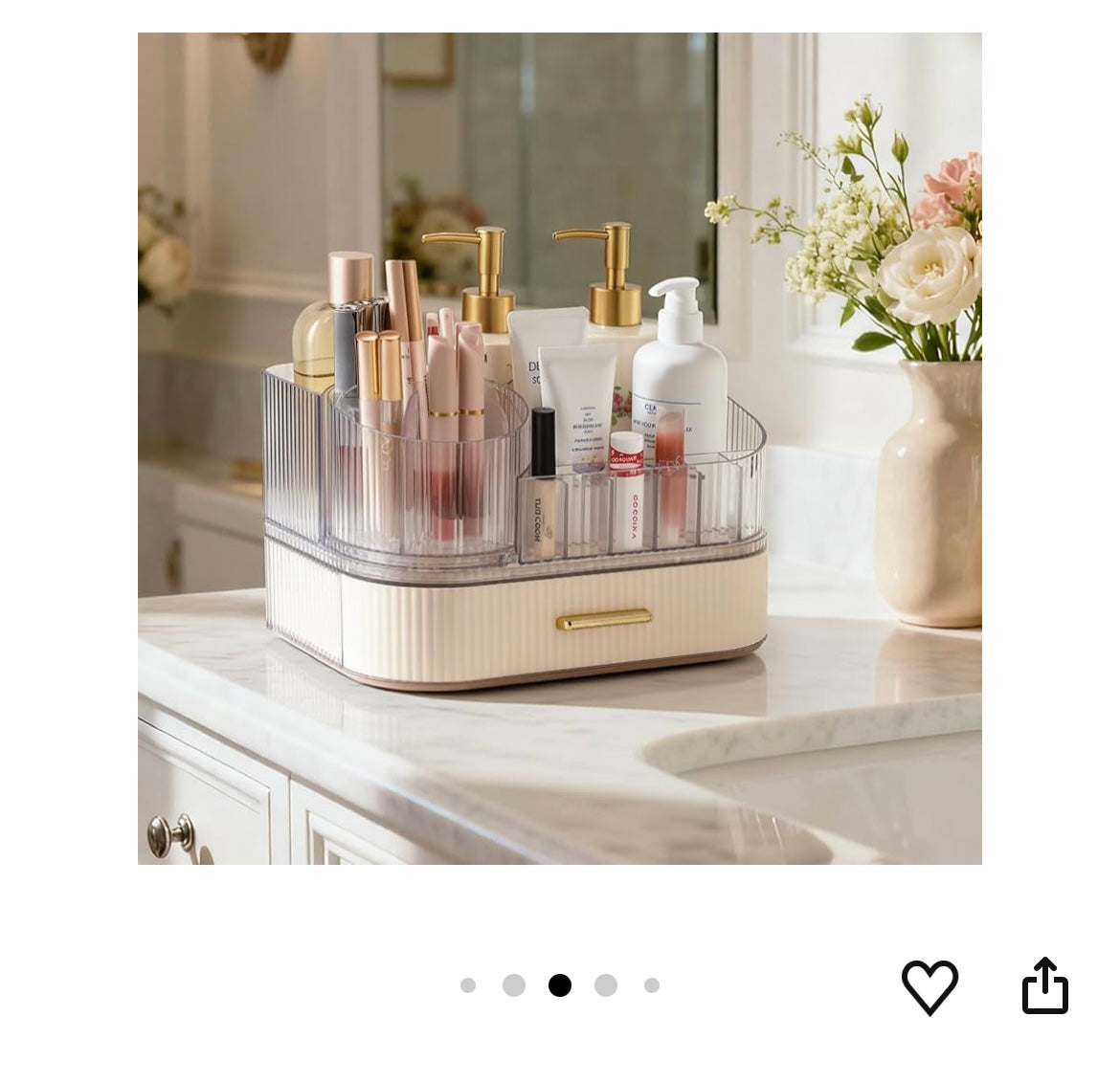 Makeup organizer