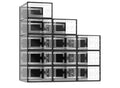 SEE Spring Stackable Shoe Boxes.