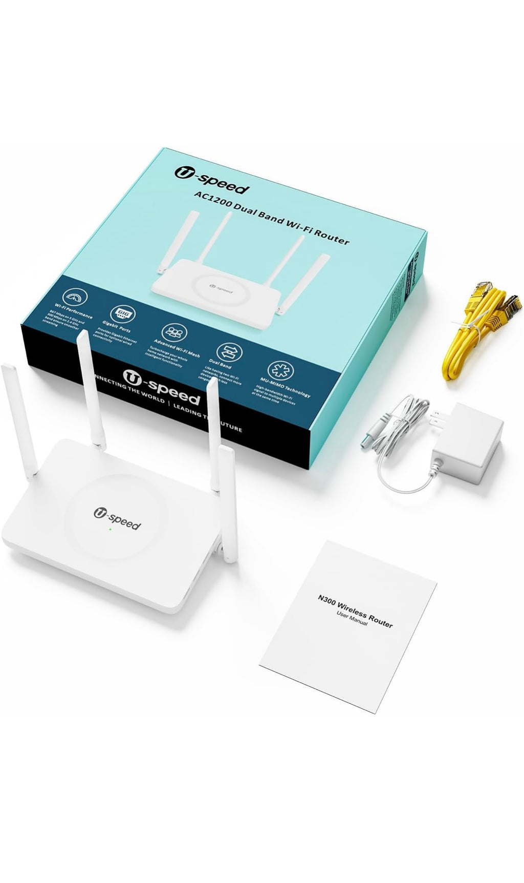 U-speed WiFi router ac1200