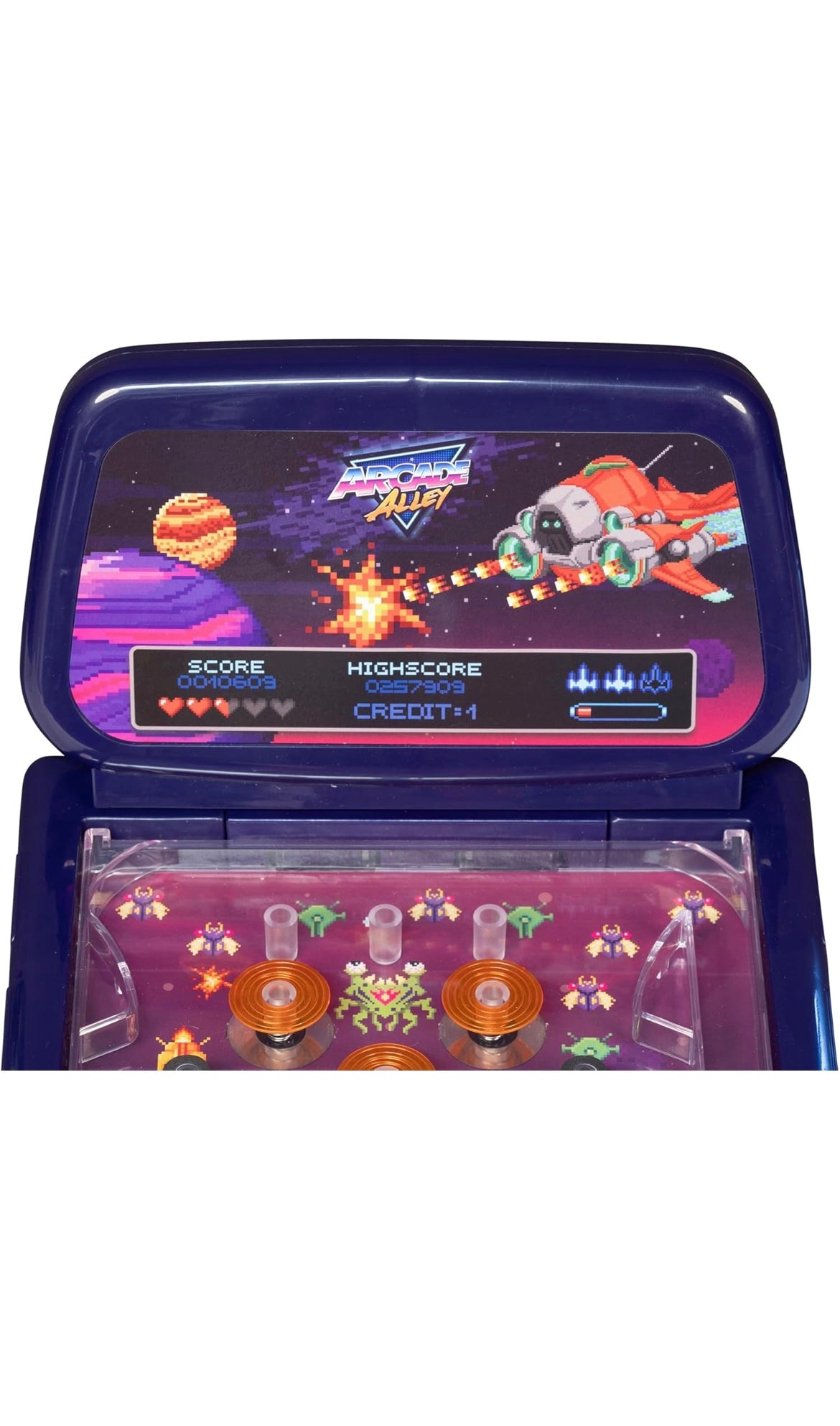 Table top pinball machine