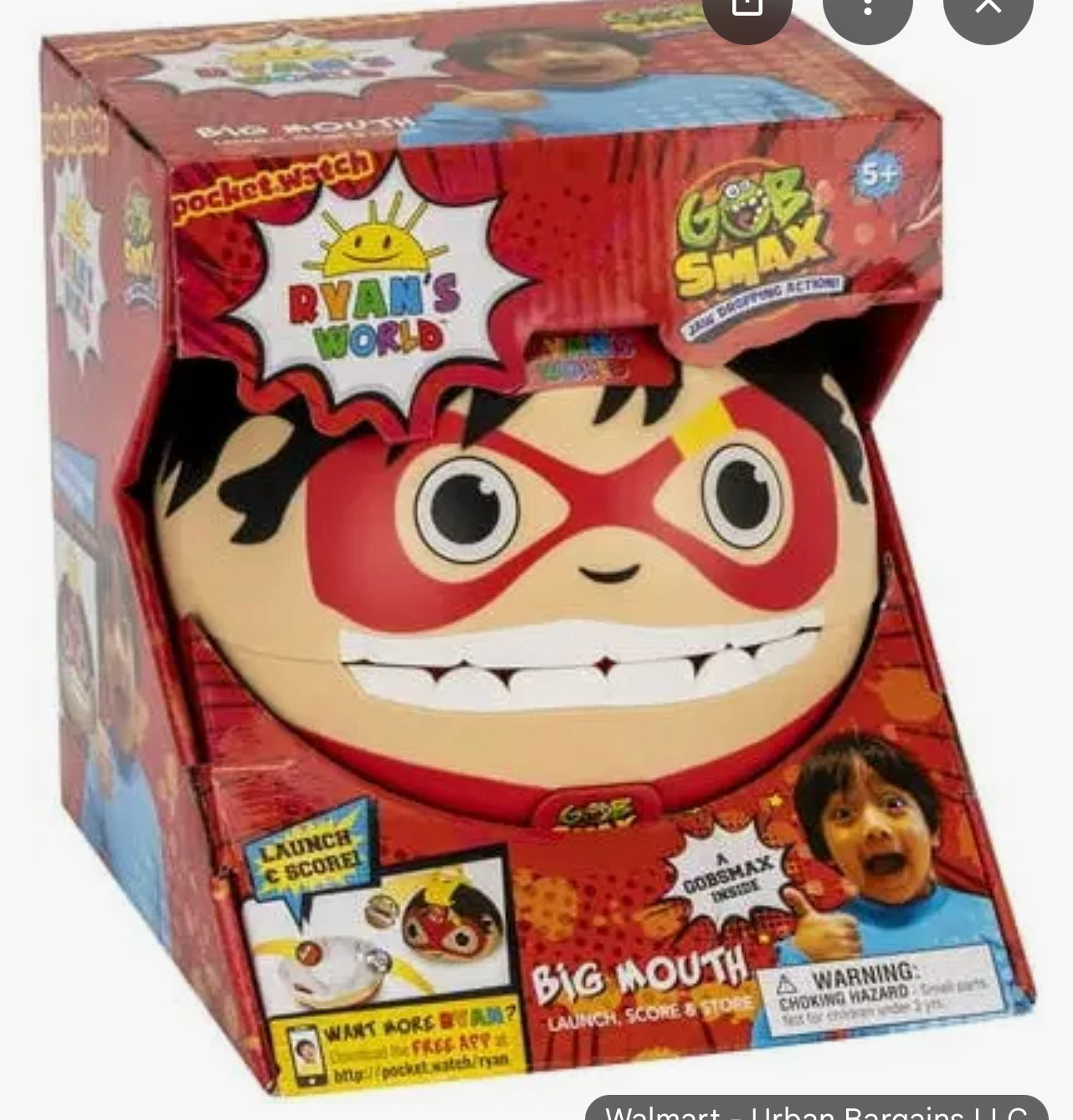Ryan’s World Gob Smax