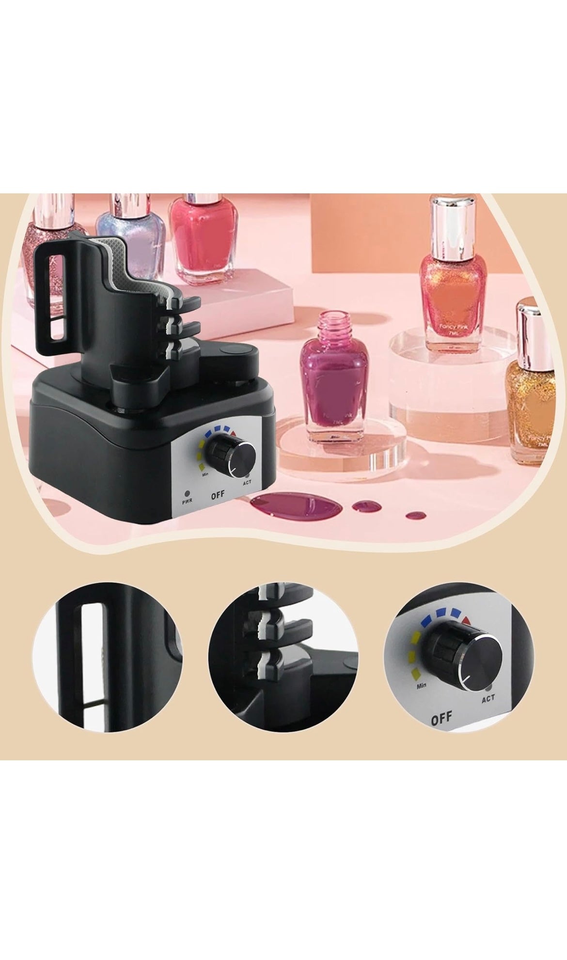 Mini vortex mixer