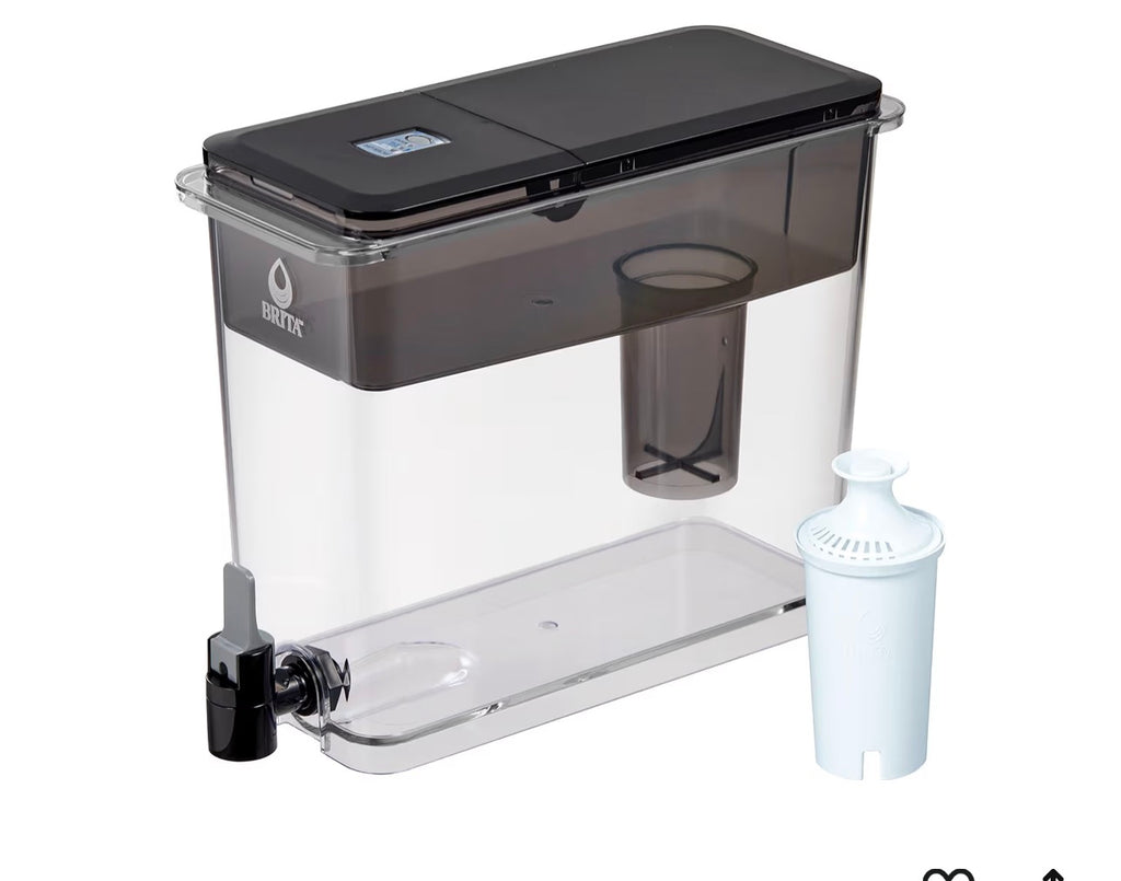 Brita UltraMax Large Water Dispenser with 1 BritaPlus Filter, 27 Cup Capacity, Black (Package May Vary)
3K+ bought in past month