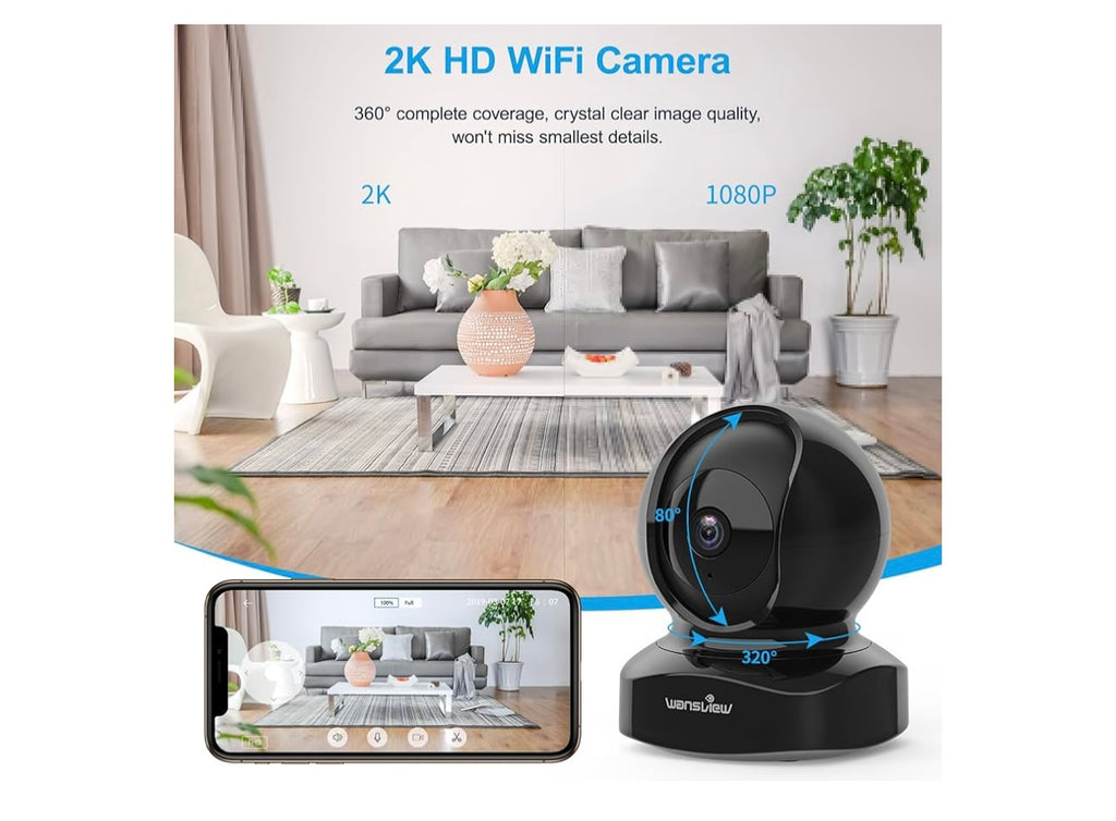 WansView Q5 Indoor Security Camera.