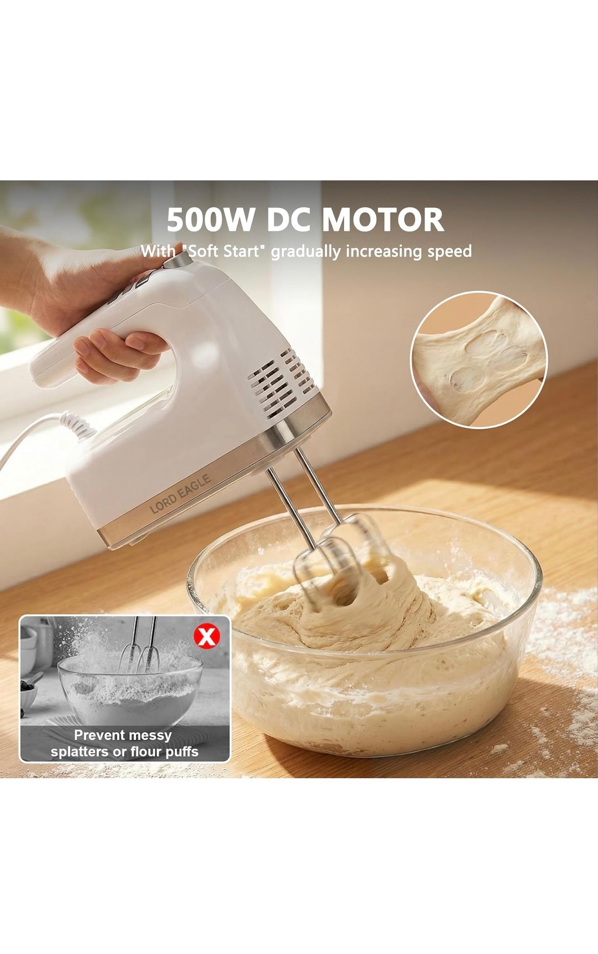 9 speed digital hand mixer