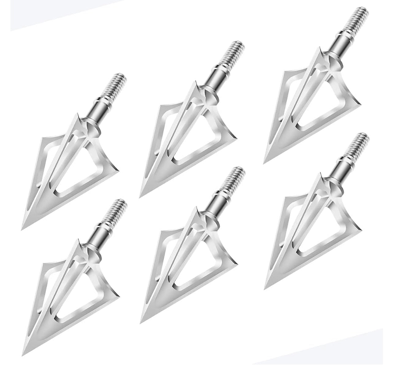 6-Pack Hunting Broadheads.