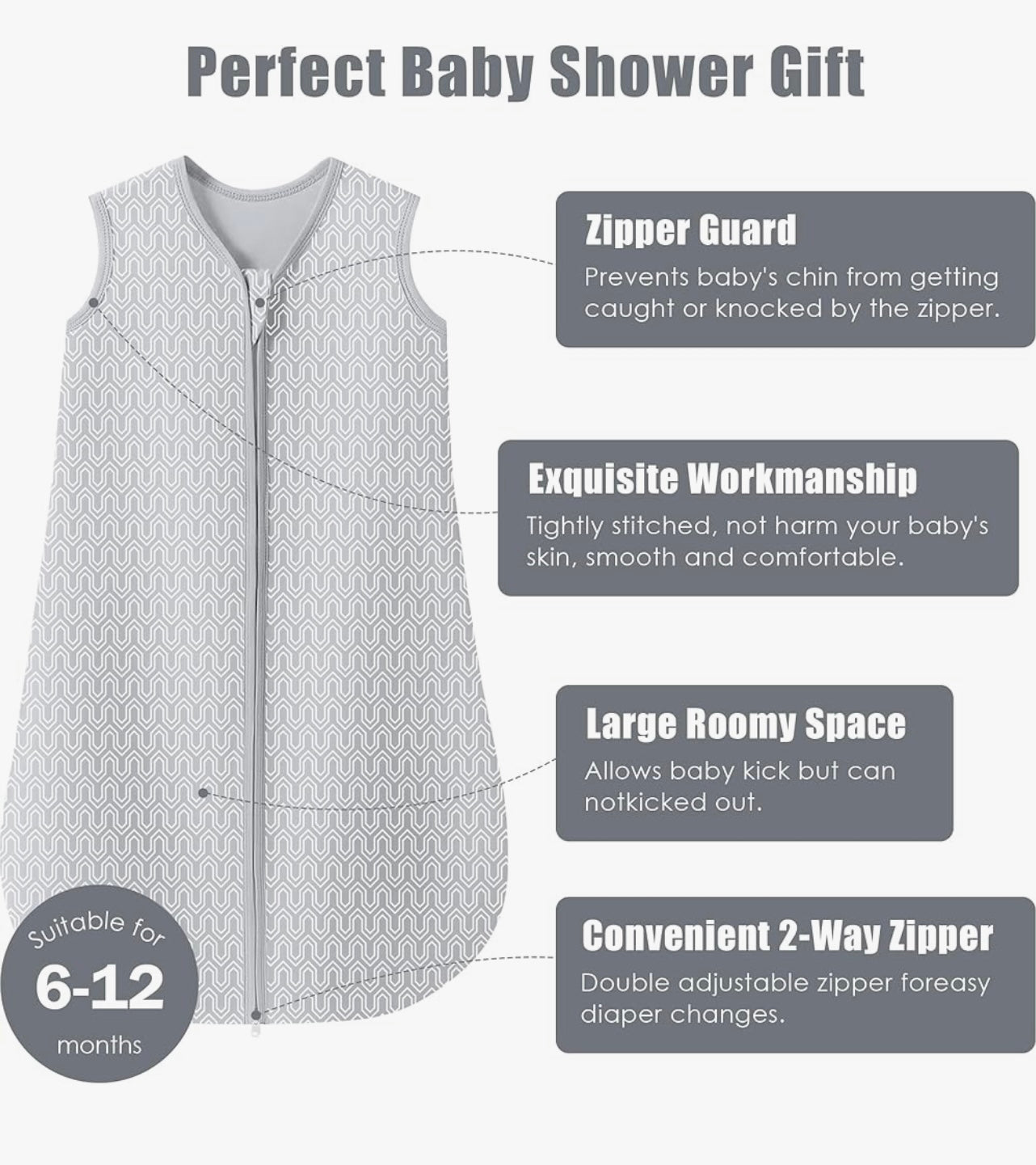 Sweet Dolphin 3 Pack Baby Wearable Blanket Sleep Sack.