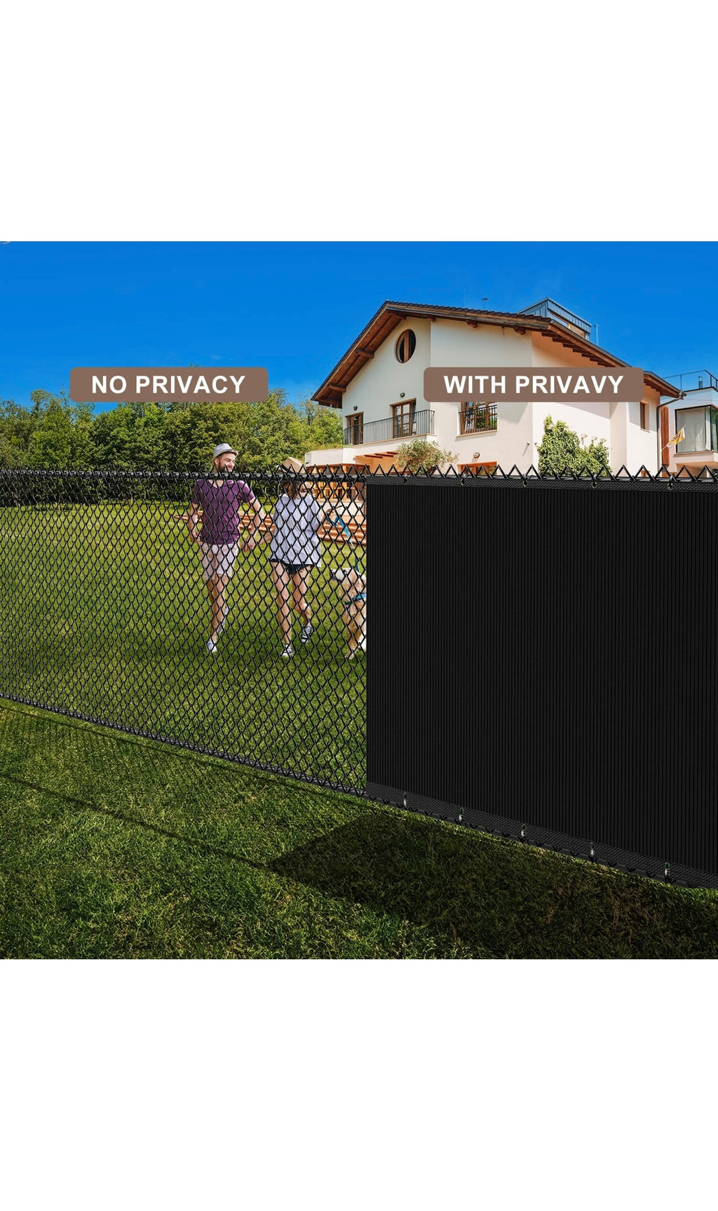 Privacy screen fence