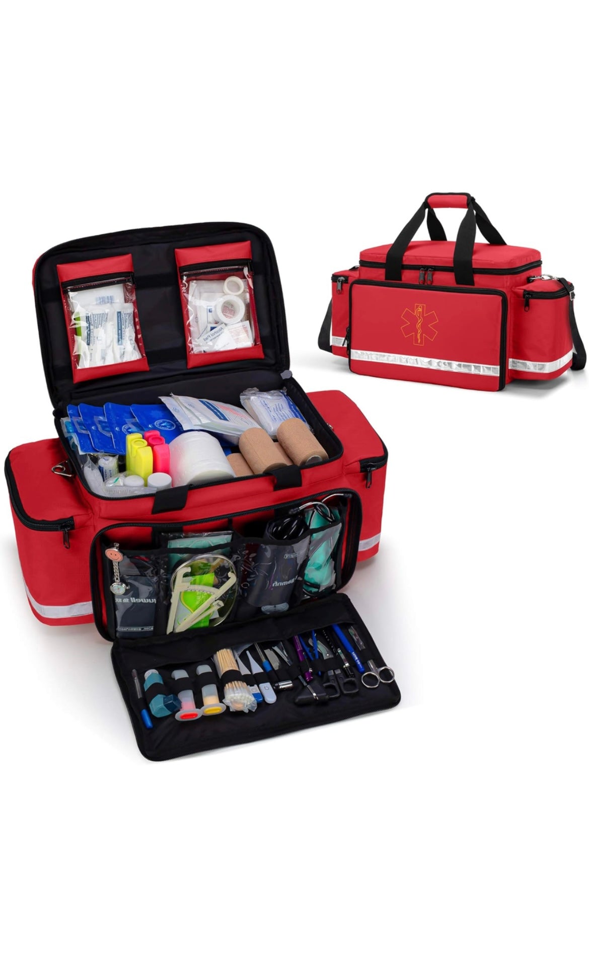 Emergency responder trauma bag