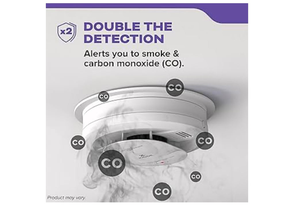 Kidde smoke and carbon monoxide detector.
