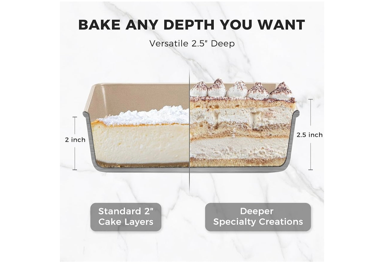 HONGBAKE Deep Baking Pan Set.