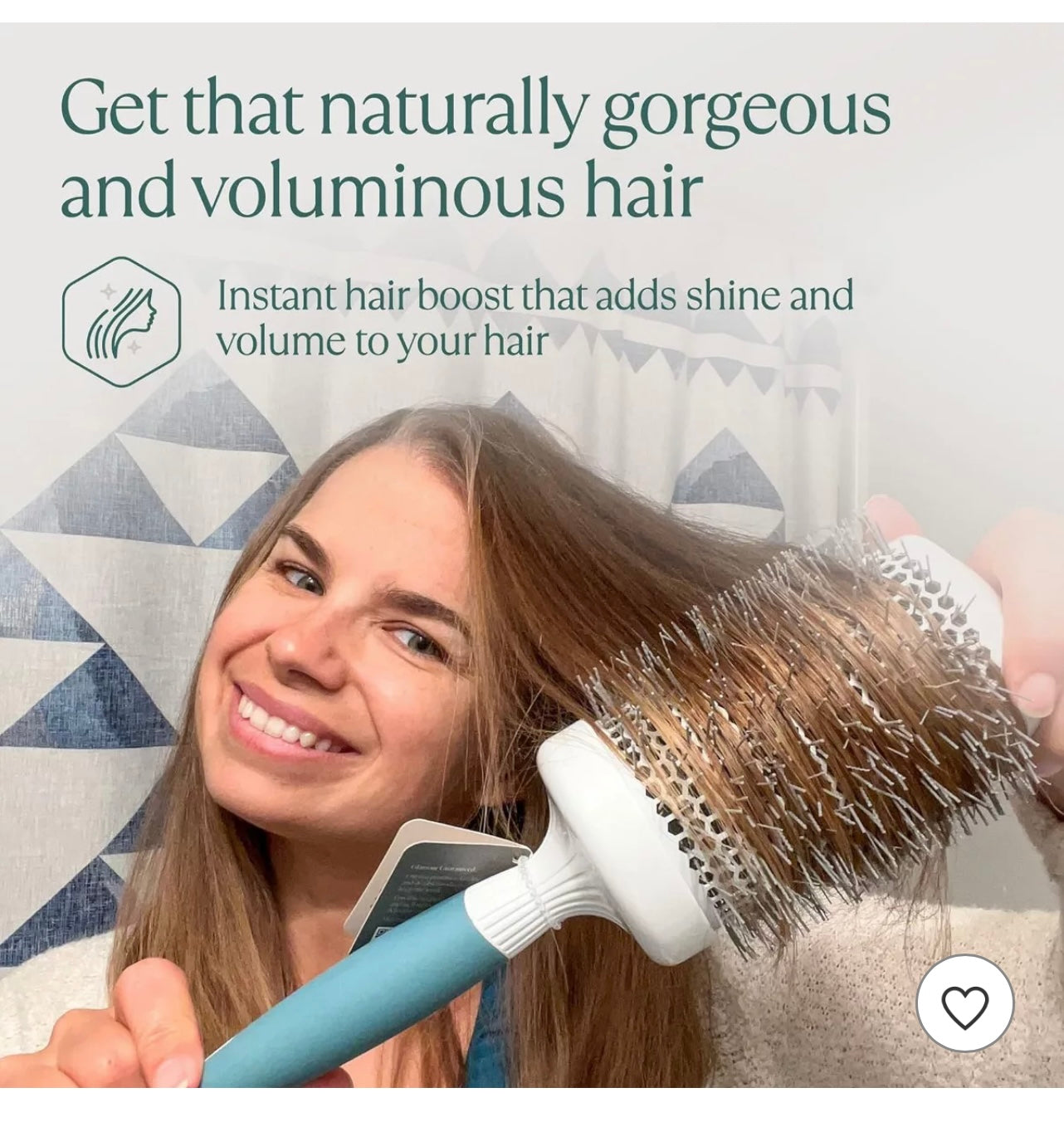 Onsensia Ceramic Iconic Infused Blowout Brush.